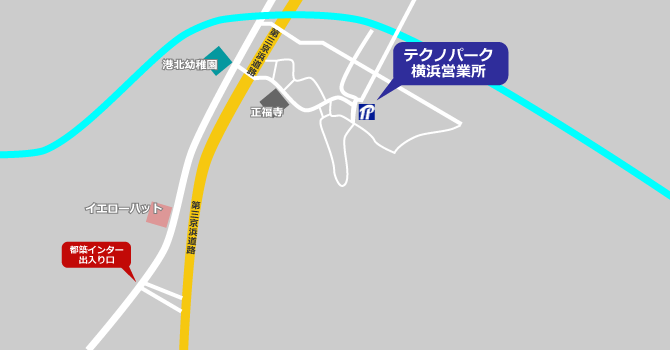 横浜営業所地図