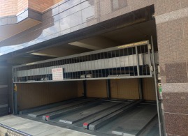 機械式駐車場（埋め戻し工事前）